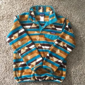 Patagonia Synchilla Snap-T Women Fleece Size XS
